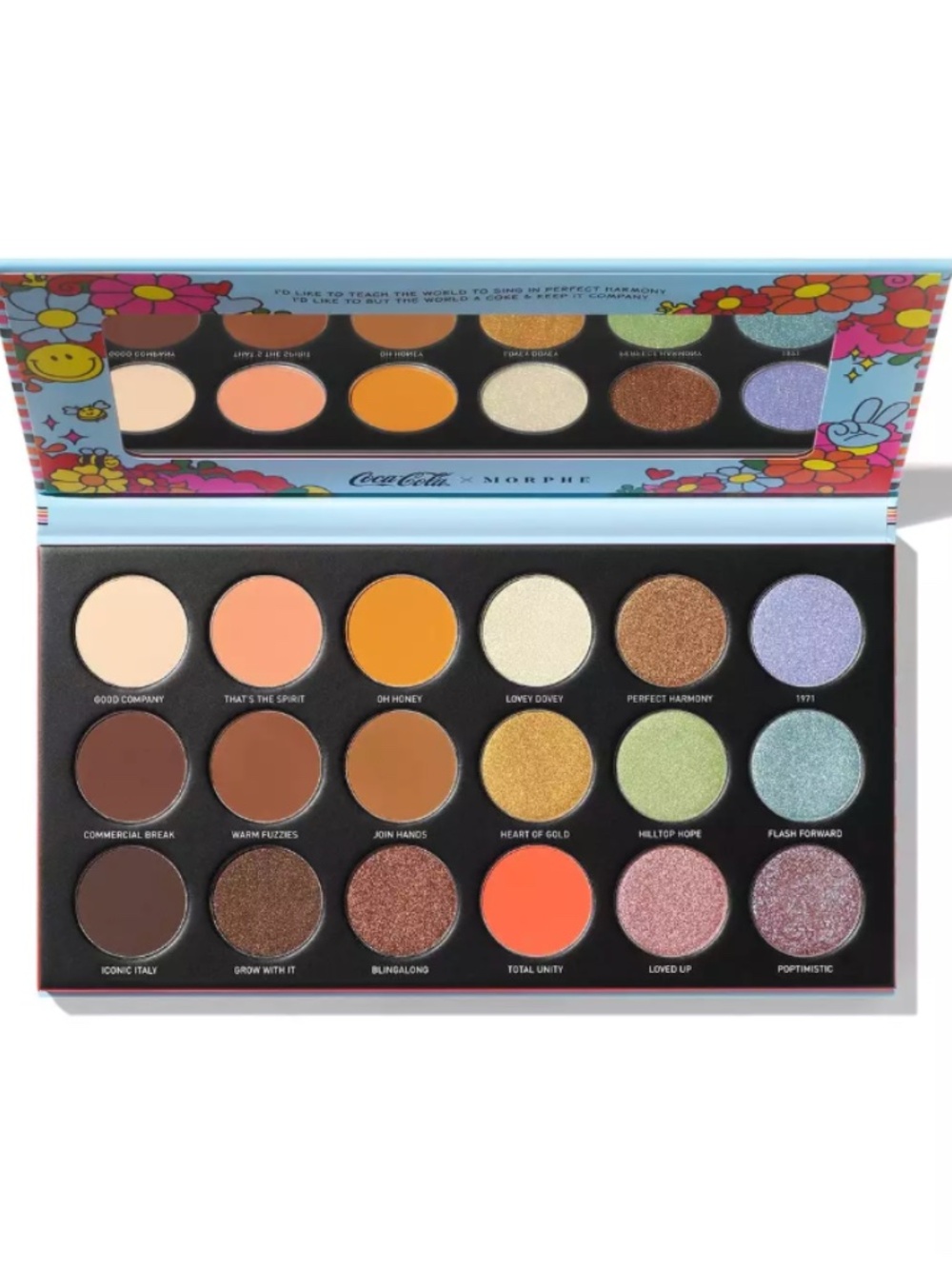 MORPHE Coca Cola 1971 The Unity Collection Eyeshadow Palette